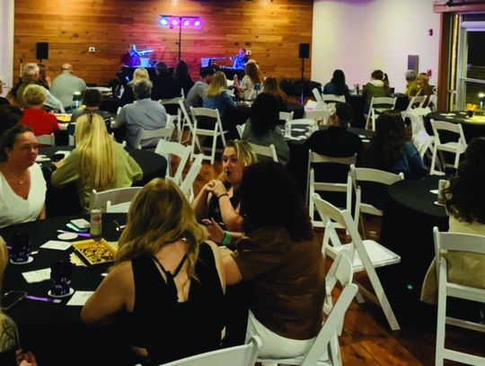 A friendly duel was enjoyed by many Saturday at the historic train depot