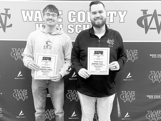 Alexander Eaves of Ware County High School is named local PAGE STAR Student
