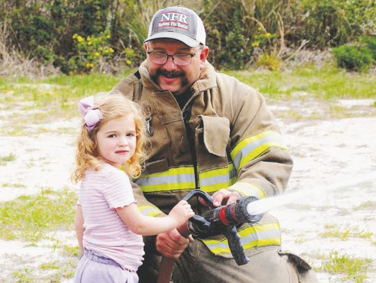 Brantley Library holds Touch-A-Truck event