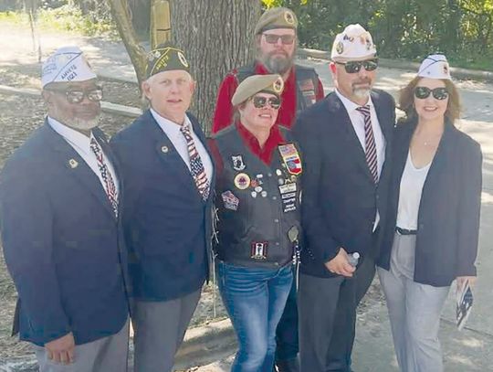 C.C. Stephens AMVETS represented at ceremony