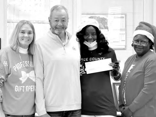 City of Blackshear donates $1,500 to seniors