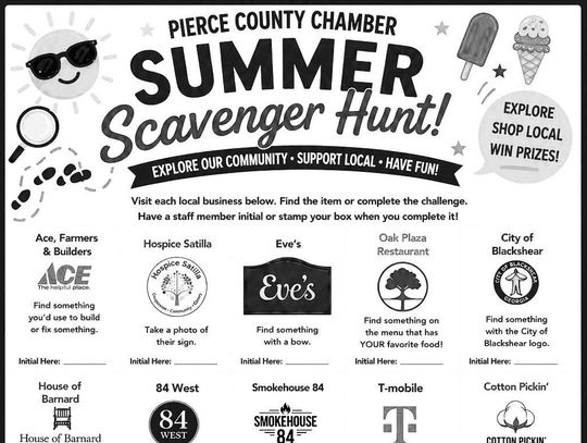 CoC sets up local business summer scavenger hunt