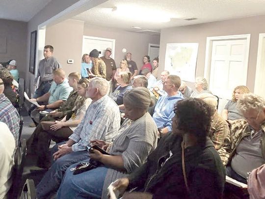 Commission faces large gathering