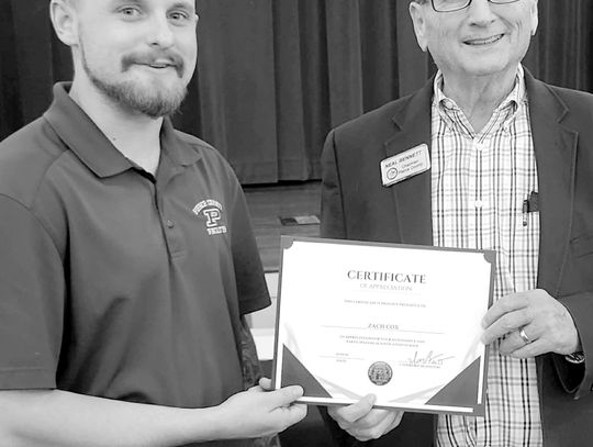 Cox gives invocation