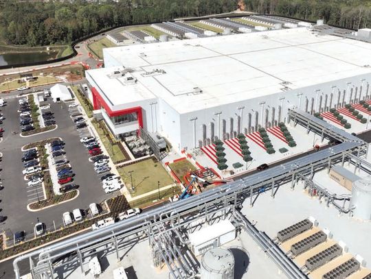 Data Center protest signs dot landscapes