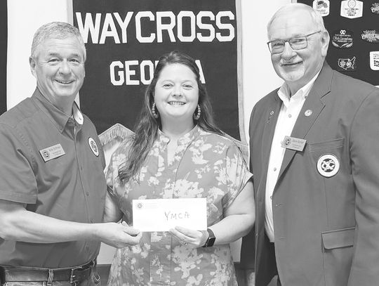 Exchange donates to YMCA