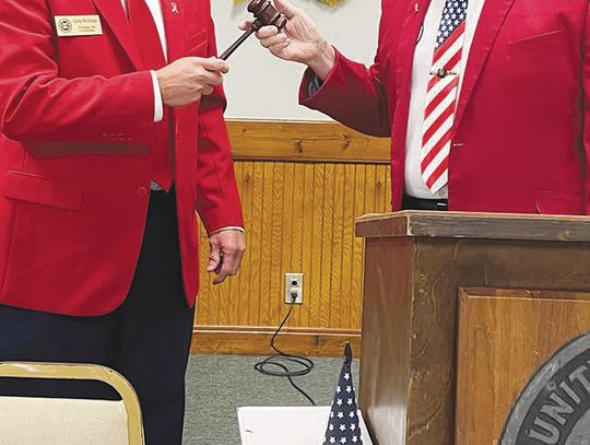 Exchange gets new president, Johnson honored for service