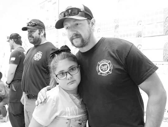 Firefighters from Montana visit schools