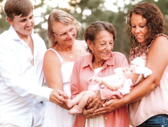 Five generation photo recreated