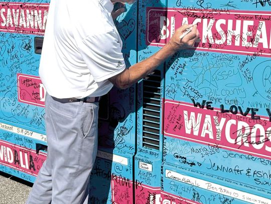 Georgia Recovery Bus visits Blackshear