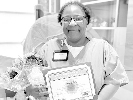 Hall earns Sunflower Award