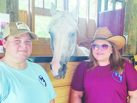 Hooves to Freedom, Ellianos team on fundraising effort