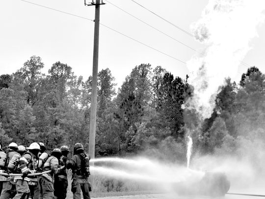 Live fire exercise in Blackshear