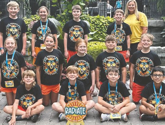 Midway Elementary radiates at Beta Club convention