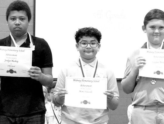 Midway Elementary School 2025-2026 Honors Day Awards