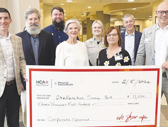 MSH donates to Swamp Park