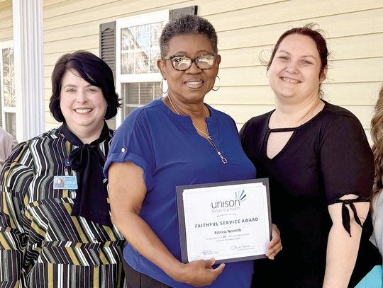 Nesmith honored by Unison