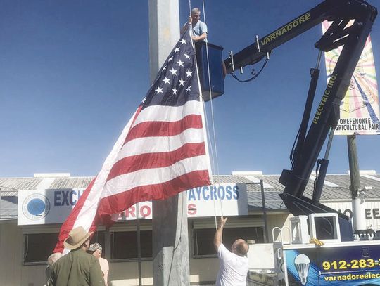 New flag for fairgrounds