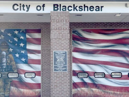 New mural at Blackshear Fire Department New mural at Blackshear Fire Department