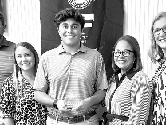 Nimmer named Student of the Month