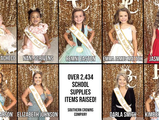 Nine crowned at Miss Brantley Co.