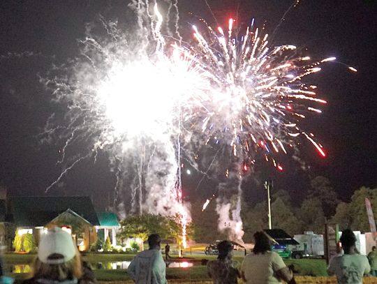 No dampening of spirits at Freedom Fest
