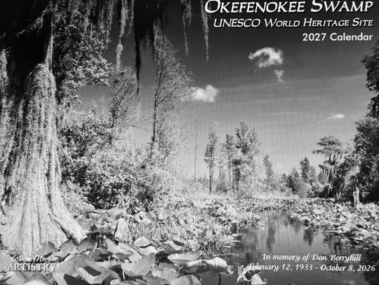 Okefenokee Swamp calendar - a great gift idea