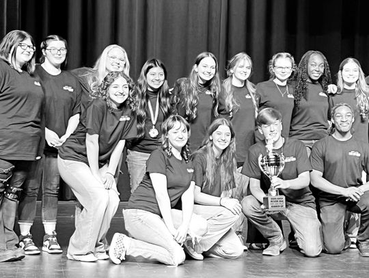 One Act team named runners up