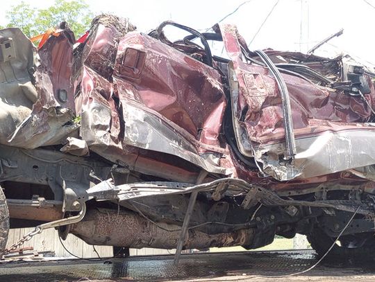 One injured in train/truck collision