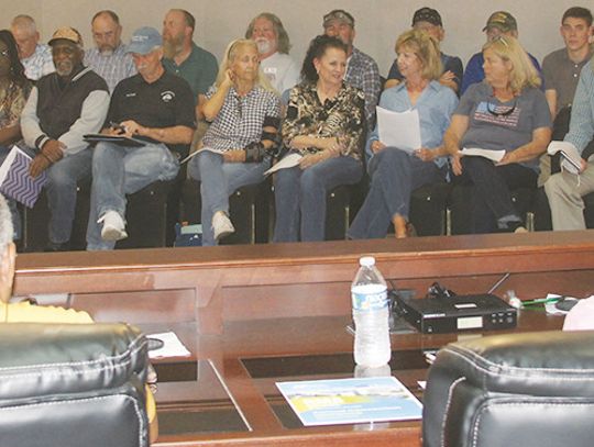 Overflow City Hall crowd hears views on memorial