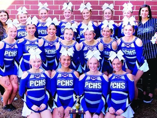 PCHS Competition Cheer Team wins two events
