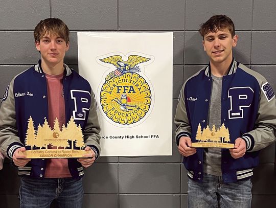 PCHS forestry team takes first place