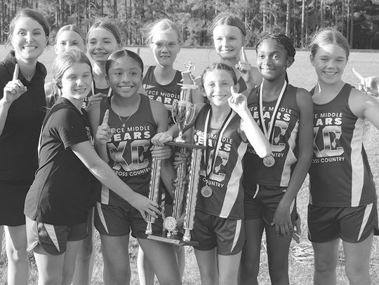 PCMS sweeps conference cross-country team titles