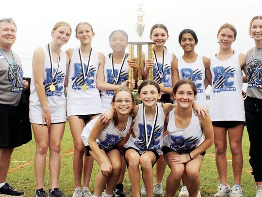 PCMS sweeps cross-country events at Trembling Earth