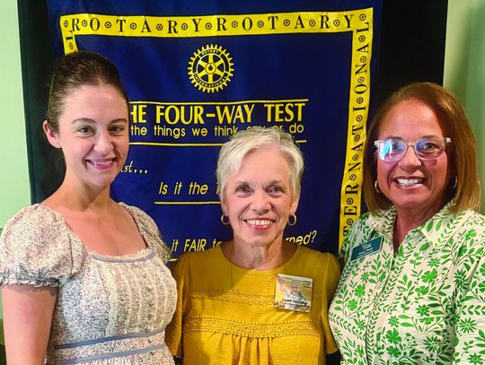 Perry speaks to Rotary on Campground Ministries