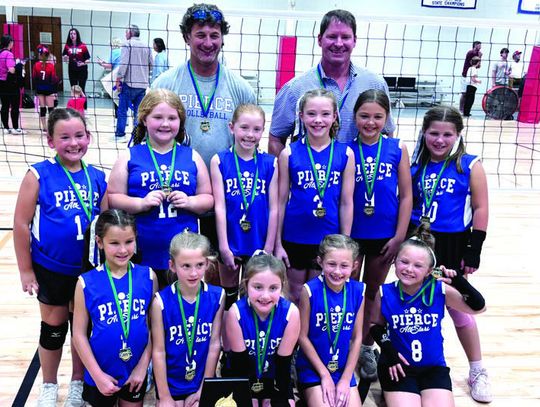 Pierce County Rec’s 8U Girls volleyball are state champs