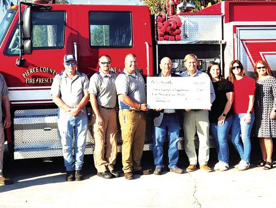 Pierce County Volunteer Fire Dept. awarded AgSouth grant