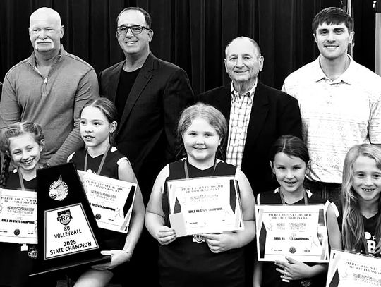 Pierce Girls 8U volleyball team wins GRPA state championship