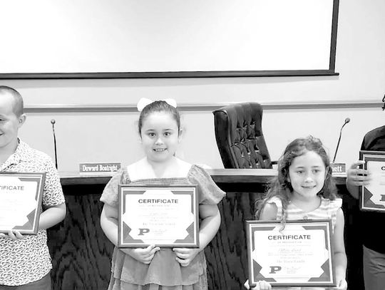 Pierce’s Young Authors honored by BOE