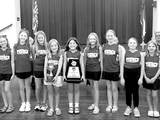 Rec. Dept. 10u Girls softball team honored