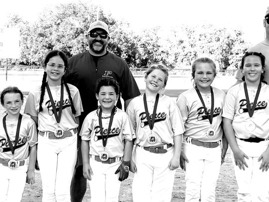 Rec Dept. 10u softball champions
