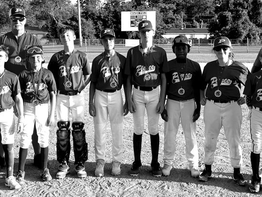 Rec Dept. 12u boys baseball champions