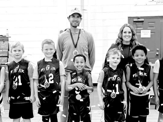 Rec Dept. basketball champions and MVPs recognized