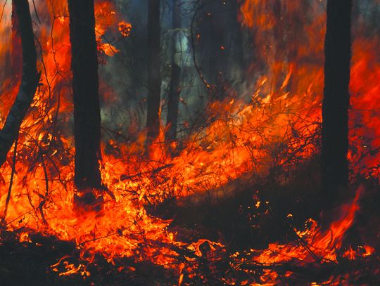 Record drought fueling fire