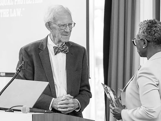 Retired Chief Justice honored