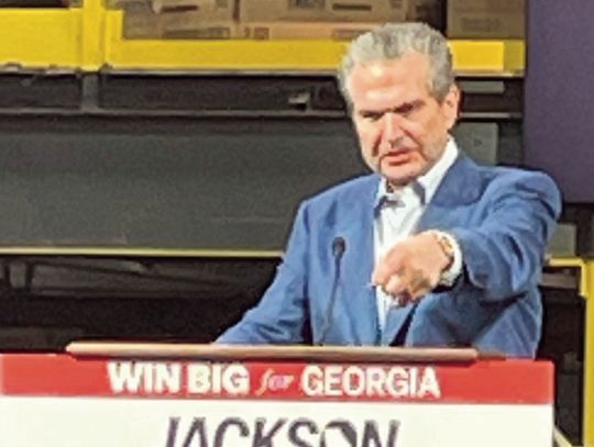 Rick Jackson, candidate for GA Governor, makes stop in Pierce County
