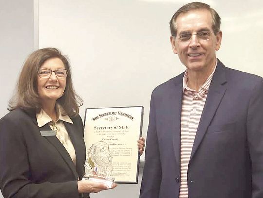 Ritch honored with Eagle Award