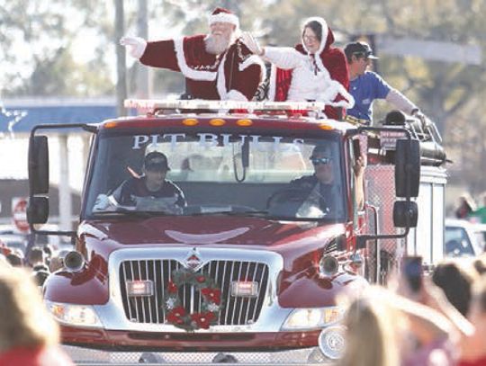 Santa visiting Saturday, Dec. 6