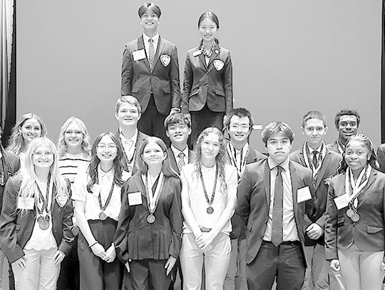 Seven Ware FBLA students win region championships