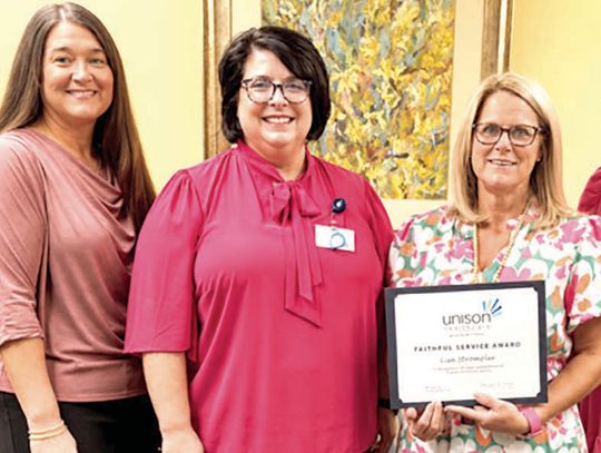 Shropshire honored for 25 years of service